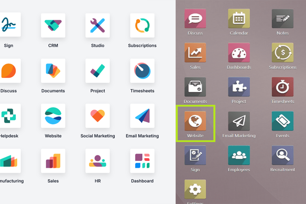 Odoo Community vs Enterprise feature comparison